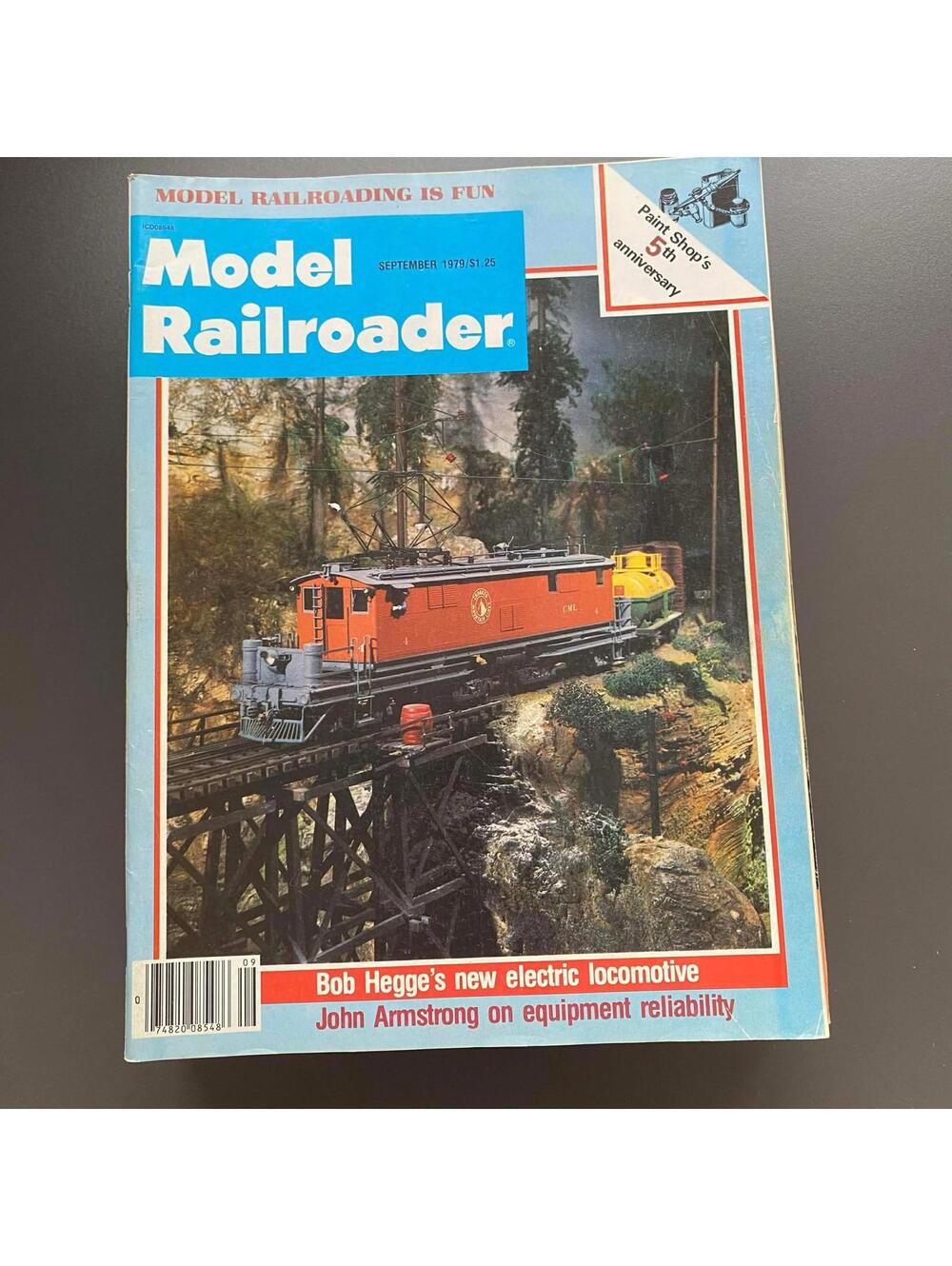 Model Railroader September 1979 Vintage History Magazine